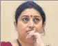  ??  ?? Smriti Irani