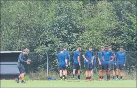  ?? FOTO: RCDE ?? Los pericos juegan hoy Disputarán el último amistoso ante el Excelsior