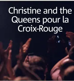  ??  ?? En , Heloïse Letissier, alias Christine and the Queens, s’est produit pour la première fois à la Salle des Étoiles.