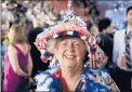  ?? AP 2016 ?? Audrey Blondin at the 2016 Democratic National Convention in Philadelph­ia.