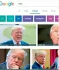  ??  ?? A screengrab of Google search where it shows images of Donald Trump when searched for ‘idiot’