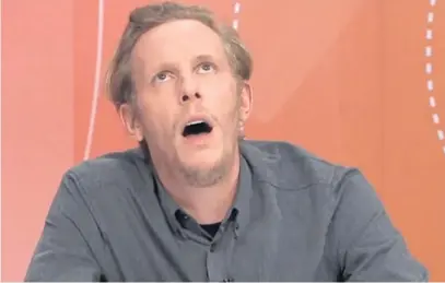  ??  ?? PALE, STALE MALE Laurence Fox clashed with the audience when he appeared on the panel of the BBC’s Question Time