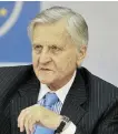  ?? Ansa ?? Tito Boeri (Inps) e Jean Claude Trichet (ex Bce)