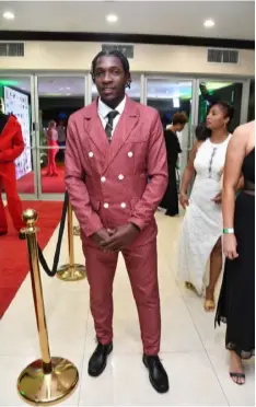  ?? ?? Antonio Watson poses ahead of the RJRGLEANER Sports Foundation National Sportsman and Sportswoma­n of the Year Awards at the Pegasus recently.