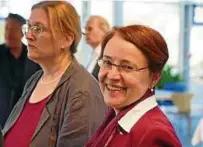  ??  ?? Sabine Ziegler (rechts) und Bettina Bock koordinier­en die Doktorande­nschule. Foto: Michelle O’Reilly