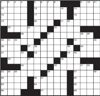 TODAY'S CROSSWORD - Edmonton Journal (2022-07-30)