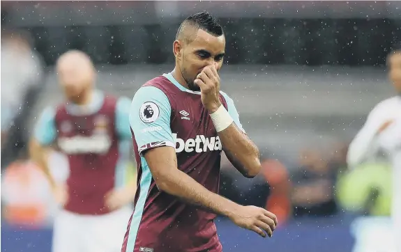  ??  ?? Dmitri Payet has come in for heavy criticism for wanting out at West Ham