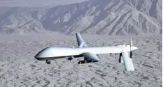  ?? Foto: dpa ?? Die US-Airforce setzt unter anderem Drohnen vom Typ MQ-1 Predator ein. Bei Angriffen kamen auch Zivilisten ums Leben.