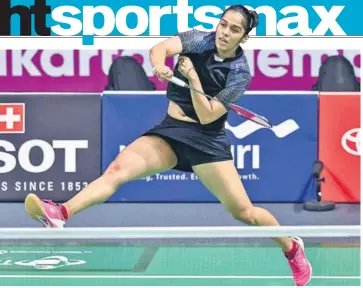  ??  ?? Saina Nehwal has lost her last 10 matches against world No 1 Tai Tzu Ying, her opponent in the final of the Denmark Open.