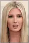  ??  ?? Quizzed: Ivanka Trump reportedly said she was not clear about rules on private emails. Her father called for Hillary Clinton to be jailed for using them while secretary of state
