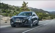  ?? PROVIDED TO CHINA DAILY ?? An Audi Q6 e-tron.