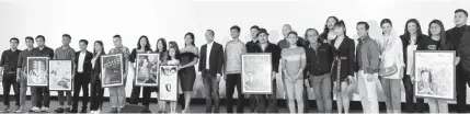  ??  ?? The participan­ts to this year’s Cinema One Originals Film Festival