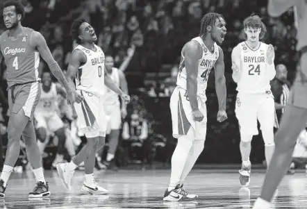  ?? Jamie Schwaberow / Getty Images ?? Davion Mitchell and Baylor have been one of the top teams in the country the past two seasons, and so has Gonzaga.