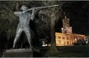  ?? MARK HUMPHREY — THE ASSOCIATED PRESS FILE ?? The statue of World War I hero Sgt. Alvin C. York stands on the grounds of the Tennessee State Capitol in Nashville.