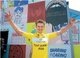  ?? DAVE LINTOTT ?? Jensen Plowman, 19, of Melbourne, won the third stage to retain the leader’s yellow jersey in the NZ Cycle Classic yesterday.