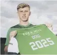  ??  ?? 0 Josh Doig: New Hibs deal was announced yesterday