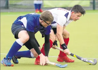  ?? Pictures: Paul Amos FM26492729, FM26492735 ?? Ashford’s men’s 1sts challenged by Folkestone in Kent/Sussex Regional 1 on Saturday