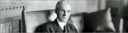  ?? FORD.COM ?? Henry Ford, the most prominent, virulent antisemite the nation has ever known, is omnipresen­t in Detroit, says writer Rebecca Sorkin.