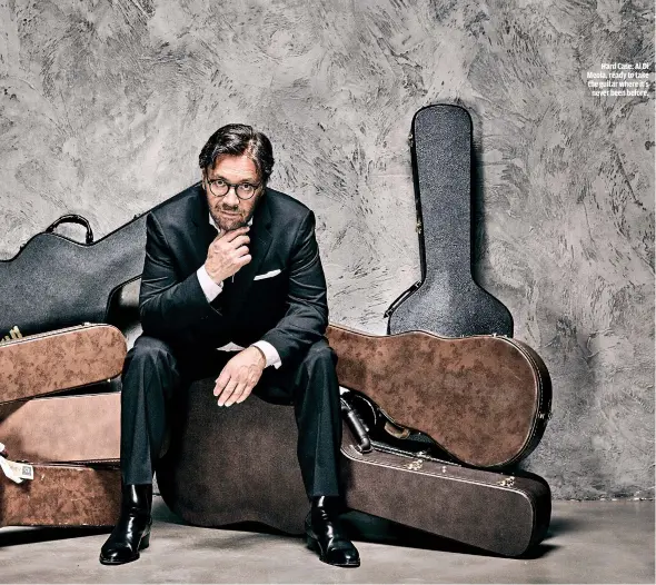  ??  ?? HARD CASE: AL DI MEOLA, READY TO TAKE THE GUITAR WHERE IT’S
NEVER BEEN BEFORE.