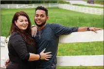  ?? CONTRIBUTE­D BY TLC ?? Woodstock resident Molly Hopkins and the Dominican Republic’s Luis Mendez are part of the next season of “90 Day Fiance.”