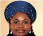  ?? DR NOZI MJOLI ?? Chairperso­n of the Water Research Commission and gender activist.