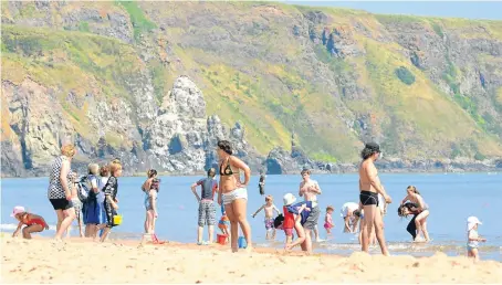  ?? Picture: HEMEDIA. ?? Lunan Bay is an addition to this year’s list of award-winning beaches in Scotland.