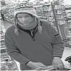  ?? SOURCE: APD ?? Albuquerqu­e police are trying to identify this man who is suspected in a string of robberies.