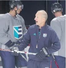  ?? PIERRE OBENDRAUF ?? Team Europe head coach Ralph Krueger has his collection of nationalit­ies playing inspired hockey.