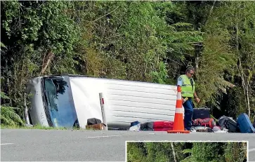  ?? SAM STRONG ?? Simon Dixon’s unschedule­d snooze behind the wheel had tragic consequenc­es for a group of Polish tourists, one of whom was killed in the November 16 crash.