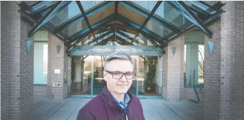  ?? ARLEN REDEKOP/FILES ?? Glen Hansman, president of the B.C. Teachers’ Federation, is using new legislatio­n protecting public expression in his effort to have a lawsuit from a Chilliwack school trustee thrown out.