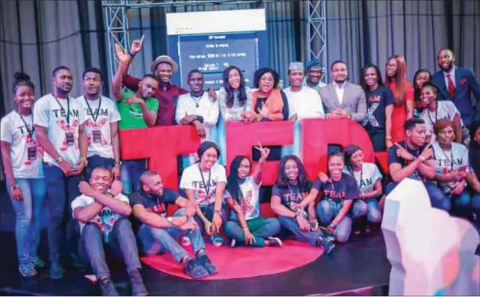  ?? Photo: Google ?? Some of the participan­ts at the TEDx Ogunu