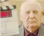  ??  ?? «Meeting Gorbacëv» di Werner Herzog. L’ex leader Urss durante le riprese del film