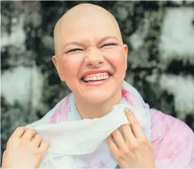  ?? CORTESÍA ?? Eliana María Mejía Franco, sobrevivie­nte de cáncer de seno.