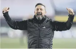  ??  ?? 0 Derek Mcinnes has led the Dons into the Scottish Cup semi-final