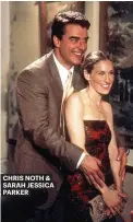  ??  ?? CHRIS NOTH & SARAH JESSICA PARKER