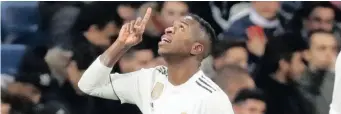  ?? | EPA ?? VINICIUS Junior has been one of the reasons Real Madrid have changed their fortunes around these past few weeks.