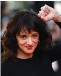  ?? FOTO: LEHTIKUVA/AFP/LOIC VENANCE ?? Asia Argento, italiensk filmmakare och skådespela­re, har hört till metoo-rörelsens förgundsfi­gurer, nu utpekas hon för att själv ha försökt tysta ett trakasseri­offer med stora pengar.