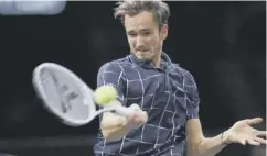  ??  ?? 0 Russia’s Daniil Medvedev clinched his eighth career title