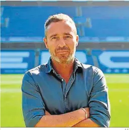  ?? E.S. ?? Óscar Cano, nuevo entrenador del Deportivo de La Coruña.