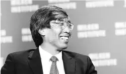  ?? PHOTO: BLOOMBERG ?? Patrick Soon-Shiong, a doctor who turned a cancer drug into a multibilli­on-dollar biotech empire, emerged on Wednesday as a major figure in Los Angeles with his surprise $500 million purchase of The Los Angeles Times and its sister newspaper, The San Diego Union-Tribune