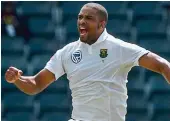  ?? GETTY IMAGES ?? Brutal: Philander took six for 21