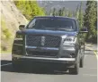  ?? LINCOLN ?? Ford's 2022 Lincoln Navigator will have enhanced features like second-row seats that provide massages and a sleeker grill.