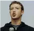  ??  ?? Co-fondatore Mark Zuckerberg, 33 anni, co-fondatore e chief financial officer di Facebook