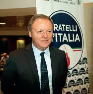  ??  ?? Coordinato­re in Veneto Sergio Berlato guida il partito di Meloni nella nostra regione