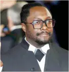  ??  ?? American rapper Will.i.am