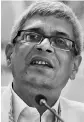  ??  ?? Bibek Debroy, chairman, Economic Advisory Council to the Prime Minister