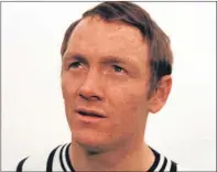  ??  ?? Roy Barry captained the Pars to Scottish Cup glory in 1968.