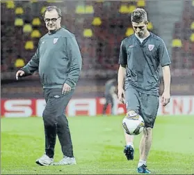  ?? FOTO: AIOL ?? Viejos recuerdos Muniain fue una pieza clave durante la temporada de Bielsa en Bilbao