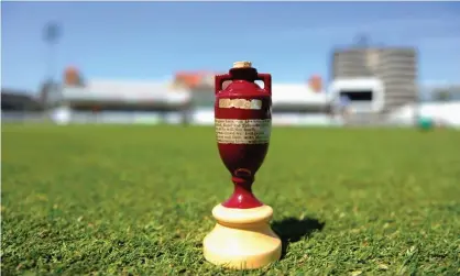  ??  ?? England are due to face Australia in the first Ashes Test in early December, at the Gabba in Brisbane. Photograph: Gareth Copley/Getty Images