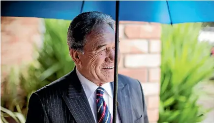  ?? PHOTOS: LAWRENCE SMITH/STUFF ?? NZ First leader Winston Peters spends a day visiting his numerous constituen­ts in Northland in the leadup to nexrt month’s election.